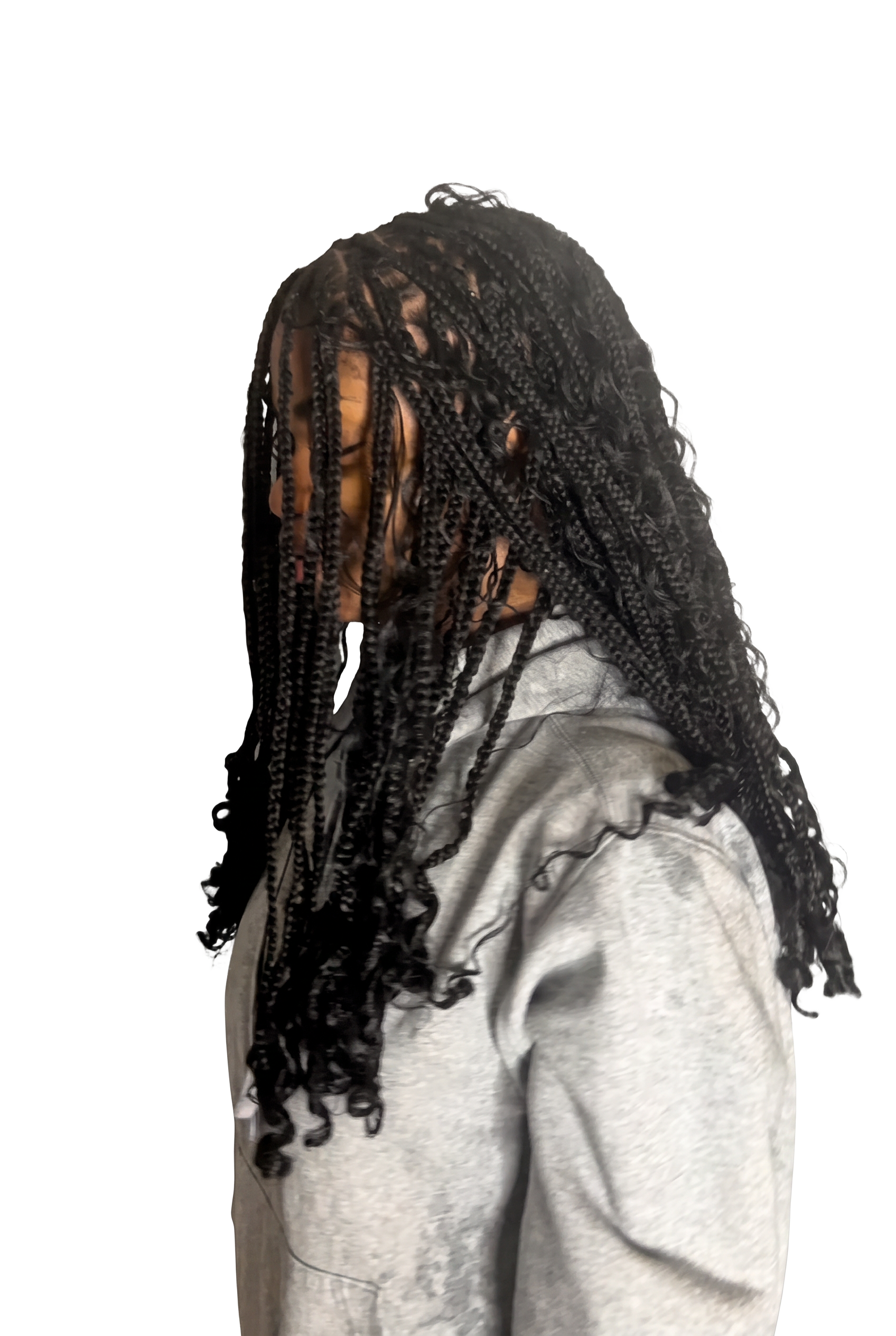 Knotless · Curly Ends